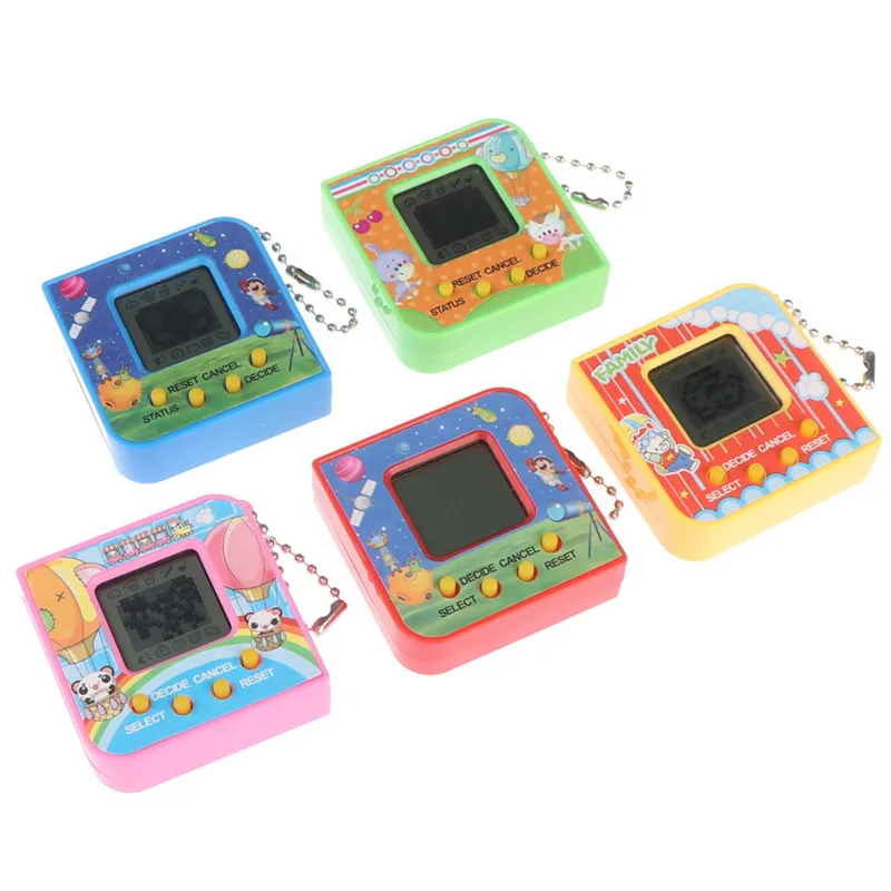 New 1pc 90S Nostalgic 168 Pets Virtual Cyber Pet Toy Tamagotchi Electronic Pets Toys