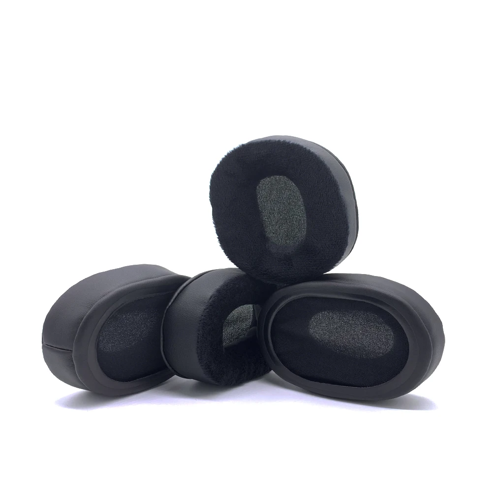 Earpads 벨벳 소니 WH-CH700 WH CH700 CH-700 CH 700 헤드셋 교체 귀마개 커버 컵 슬리브 베개 수리 부품