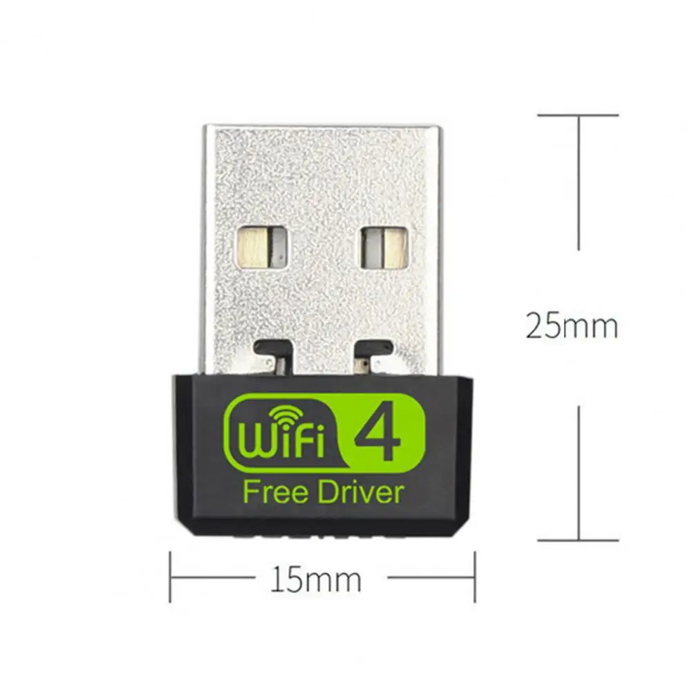 RTL8188GU Mini Network Card Plug and Play USB 2.0 150Mbps Drive-free Wifi Adapter for PC