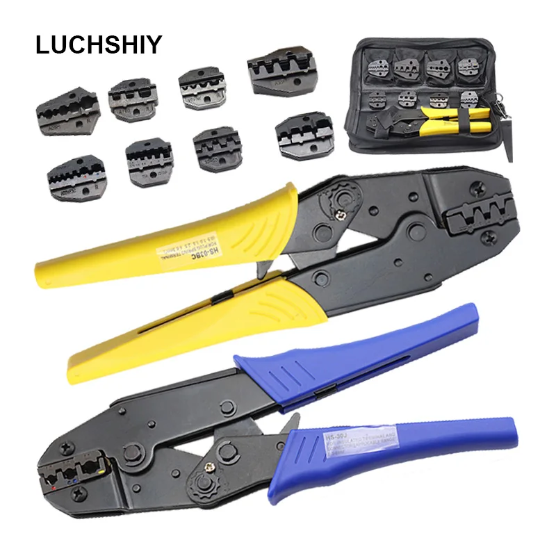 

Multifunctional Crimping pliers Jaw Sets For Terminals Kits Wire Multitool Combination Electrician Hand Tools Pressure Clamp