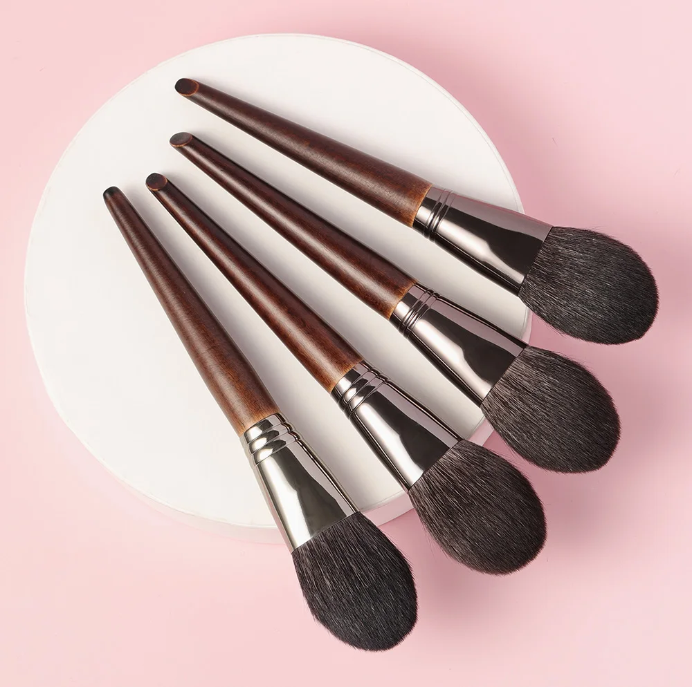 OVW 1pc Goat Hair Powder Brush Lose Powder Pressed Setting Makeup Brushes Overall Face Professional Cosmetic Kit