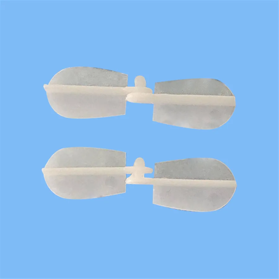 20 Pcs Micro Hatch hinges For RC Aircraft Model Accessories Replacement Color White