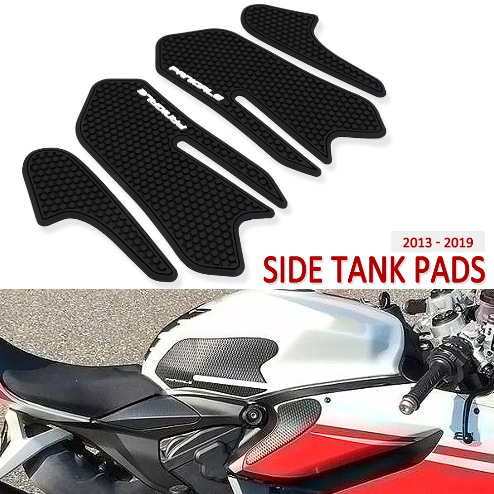 

For DUCATI PANIGALE 899 959 1199 1299 New Motorcycle Protector Anti slip Tank Pad Sticker Gas Knee Grip Traction Side 3M Decal