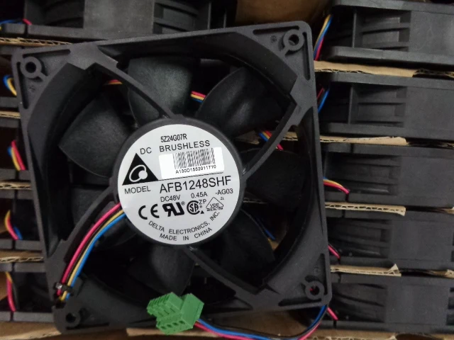 

Good Quality Original Delta 12CMFan12032 48V 0.45A AFB1248SHF Four-wire Quality Assurance Cooling Fan