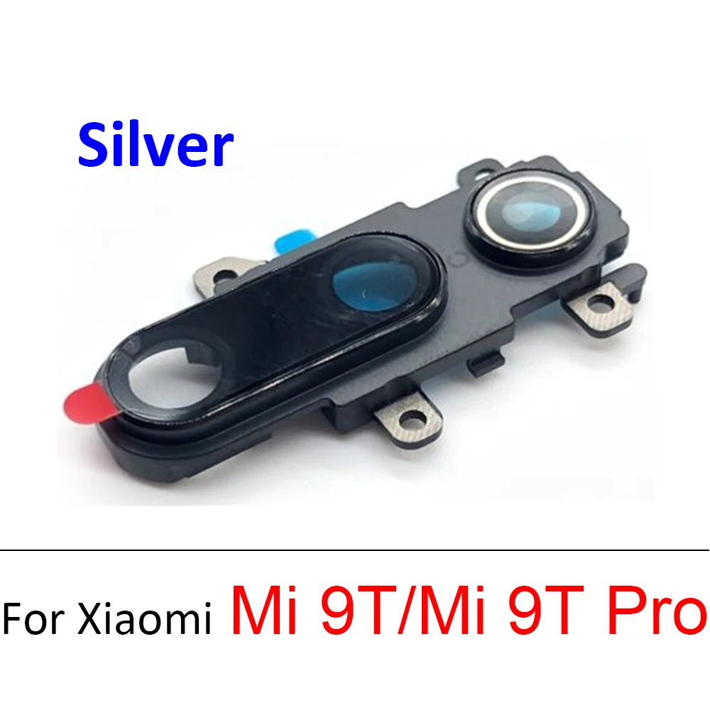 NEW For Xiaomi Redmi Mi 9T Pro K20 Pro Rear Camera Glass Lens Cover With Frame Holder with Sticker Replacement