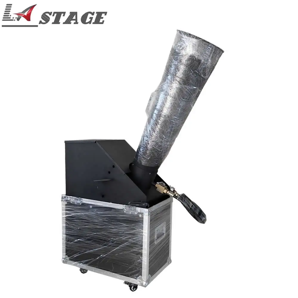 Free Shipping Co2 Confetti Machine With 2Meter Hose Confetti Cannon Shoot Distance 10m-15m Meter CO2 In China For Sale