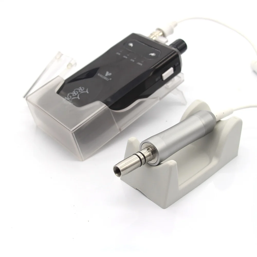 Mạnh Mẽ Khoan Mới 35000 Vòng/phút Nha Khoa Di Động Mini Micro Động Cơ Không Chổi Than Điện Micromotor Sạc Nail Khoan Đánh Bóng