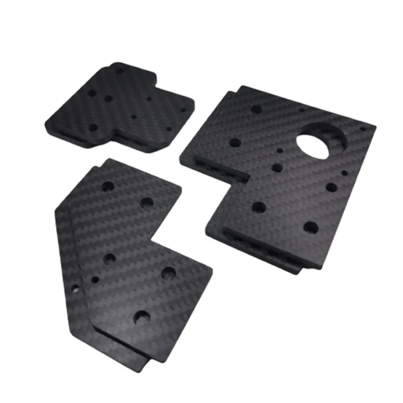 

Funssor V-Core 3.0 3D printer upgrade carbon fibre Plate Set XY Motor Mount Idler Corner Mount XY Axis Joiner plate