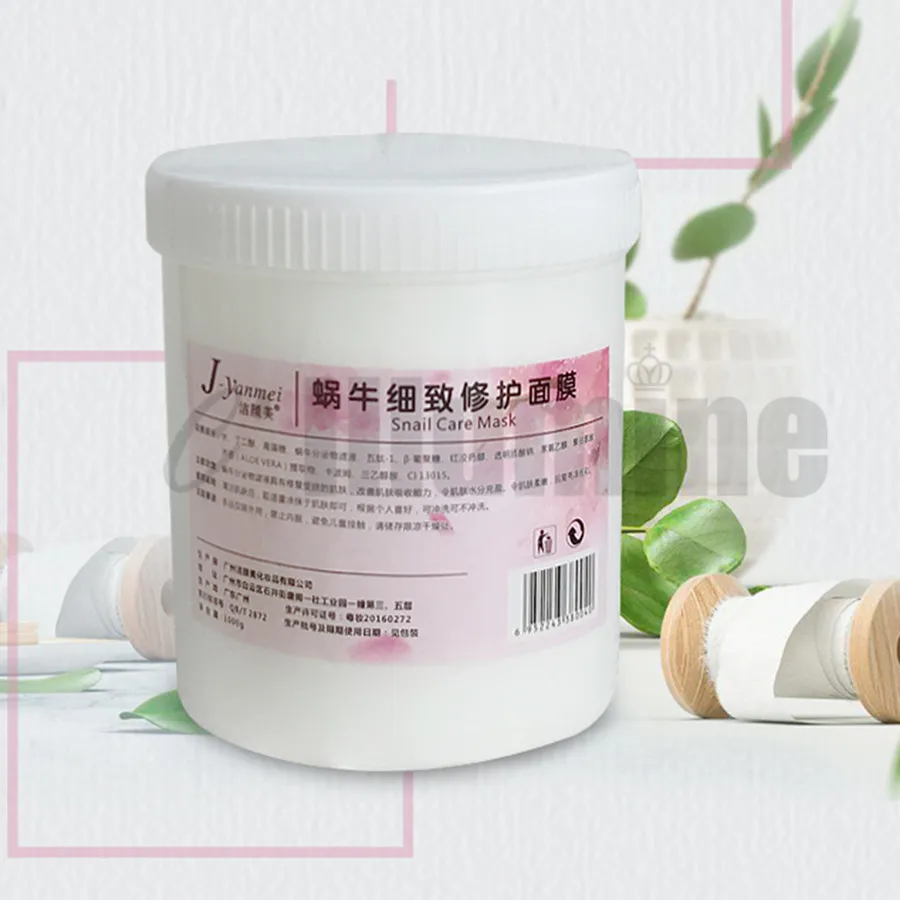 

Snail Mucus Meticulous Repair Mask OEM Cosmetics Moisturizing Baby Skin 1000g