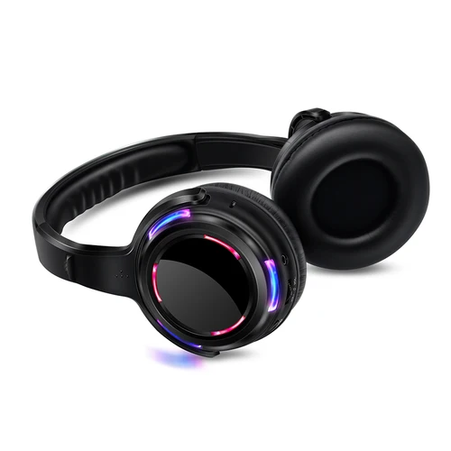 ¡Muestra! Compatible con venta al por mayor y al por menor, auriculares profesionales silenciosos para discoteca, auriculares inalámbricos RF, transmisor, cargador