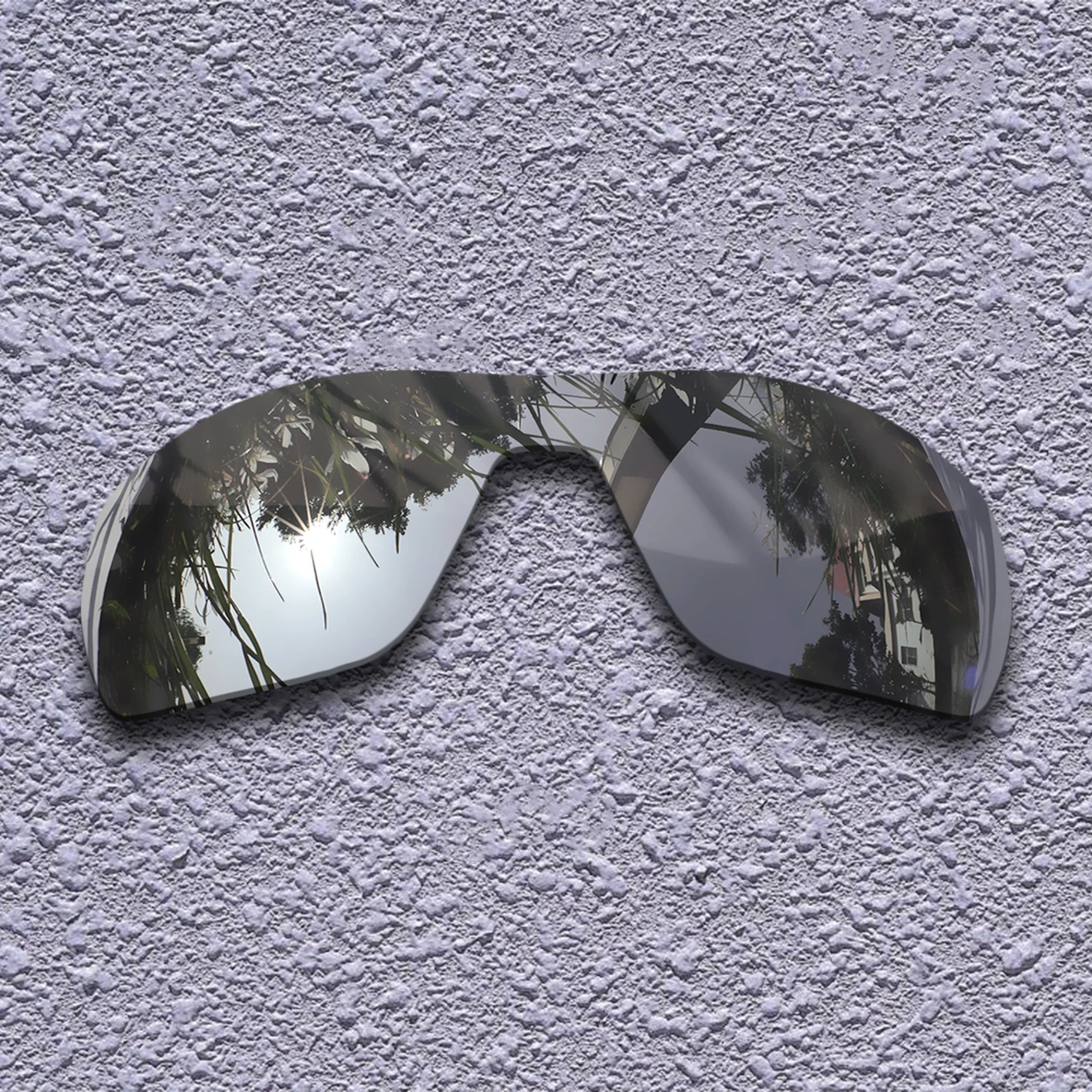 Silver Titanium Polarized Replacement Lenses for OffShoot Sunglasses