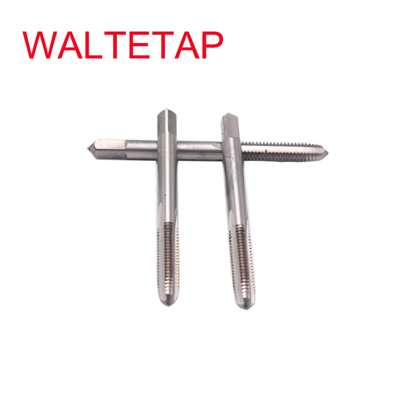 WALTETAP HSSE BA Tap มาตรฐานตรง Groove Thread Taps สกรู Hand Tap 1BA 2BA 3BA 4BA 5BA 6BA