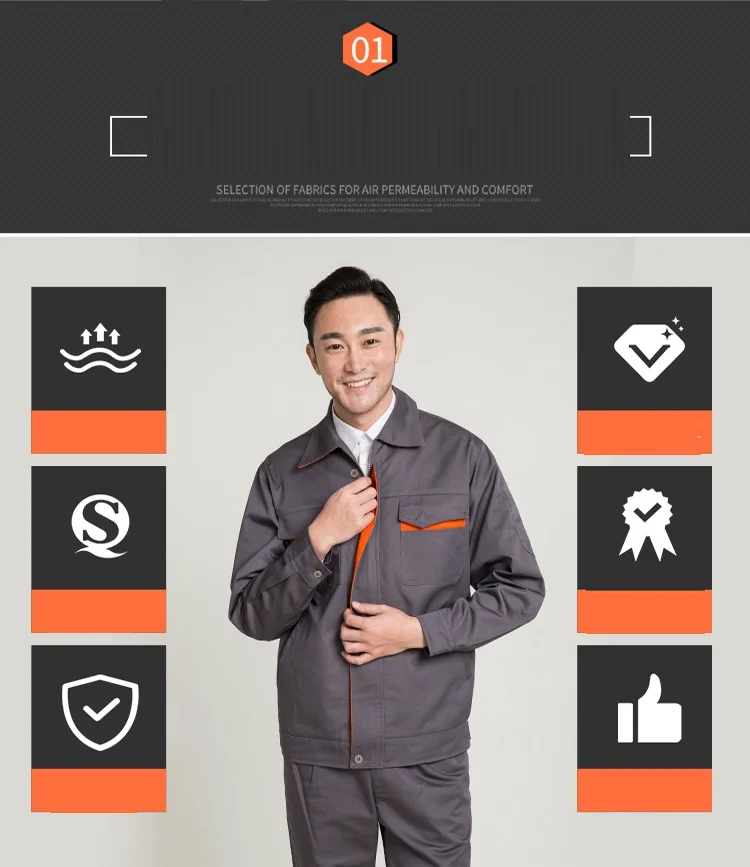 Ropa de trabajador, monos masculinos/femeninos, resistentes al desgaste, reparadores de taller, trajes de soldadura mecánicos transpirables, uniformes gruesos de primavera