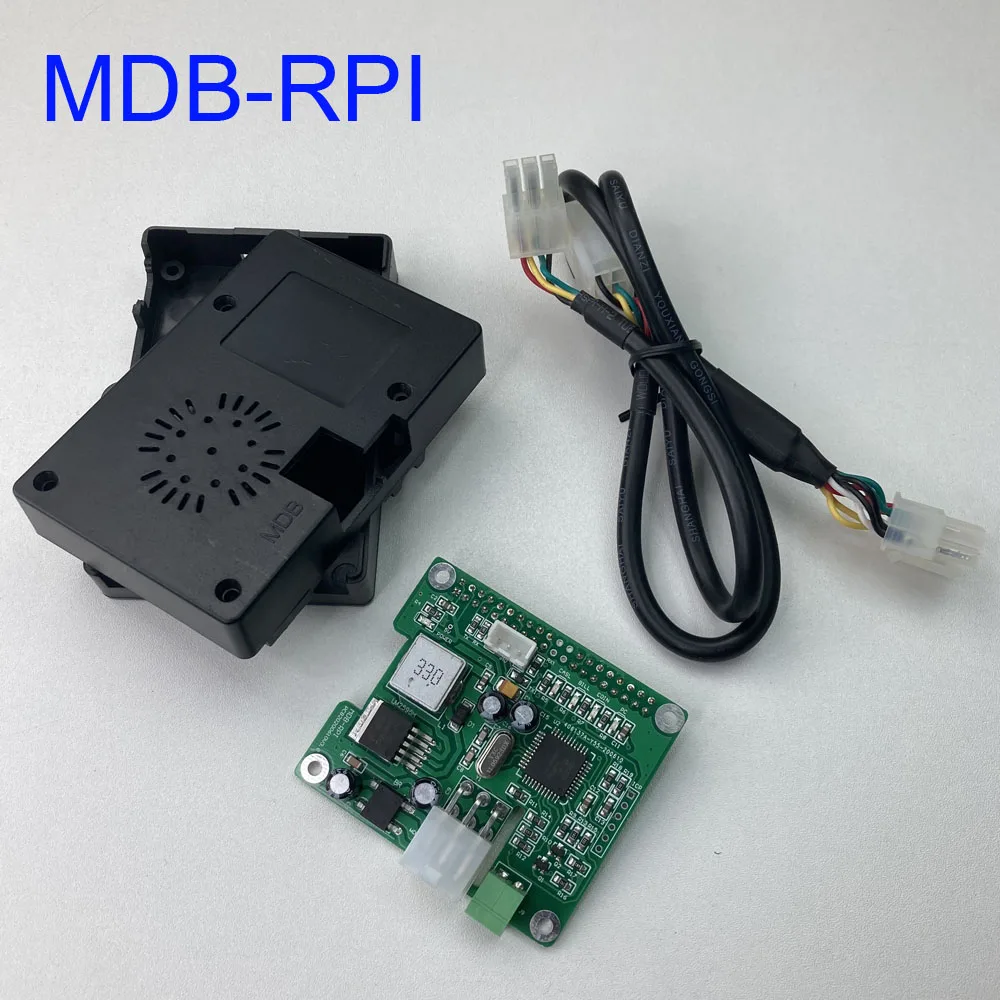 New 2020 Raspberry pi version MDB-RS232 device to convert the MDB coin and bill validator data to PC RS232 for Vending machine