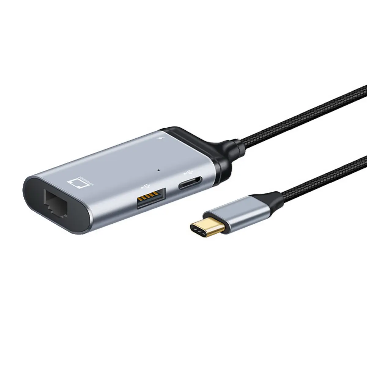 

Chenyang LAN Adapter USB-C Type-C USB3.1 to 1000Mbps Gigabit Ethernet Network with Female PD Power Port for Laptop &Tablet&Phone