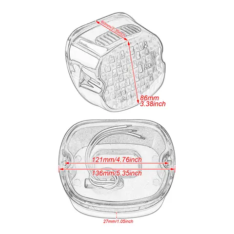 8 best sales हार्ले टेल लाइट - №2