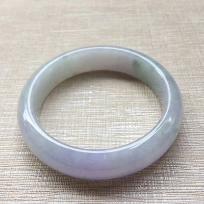 

Zheru Jewelry натуральный бирманский жадеит светло-фиолетовый браслет 54-64 мм Элегантные украшения принцессы для мамы и девушки