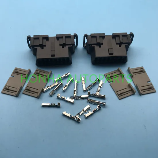 free shipping 2 pcs OBD2 16 Pin Female Connector OBD diagnostic plug (female)