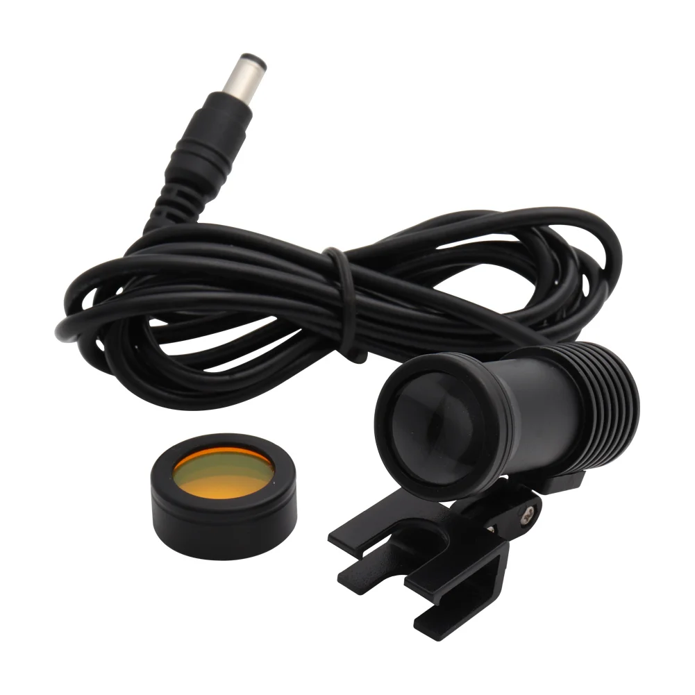 5W Bulb Wire Headlight no Battery no Plug with Filter for Dental Loupes Lab Medical Magnifier Magnification Binocular