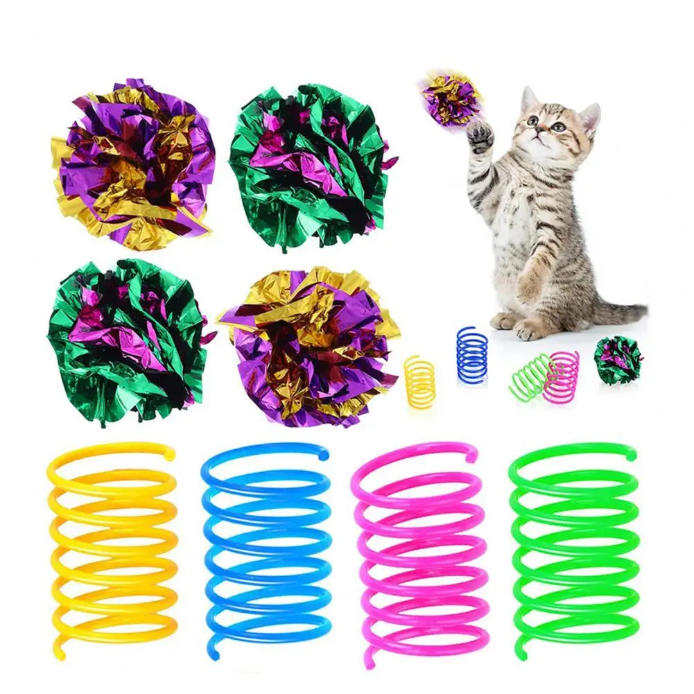 14Pcs Cat Toys  Bite-resistant   Cat Teaser Toys Sounding Toys Cat Toys