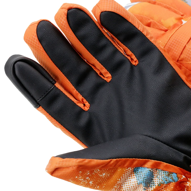 Guantes de esquí impermeables, guantes cálidos de lana para pantalla táctil, snowboard, ciclismo, patinaje, correr, Invierno