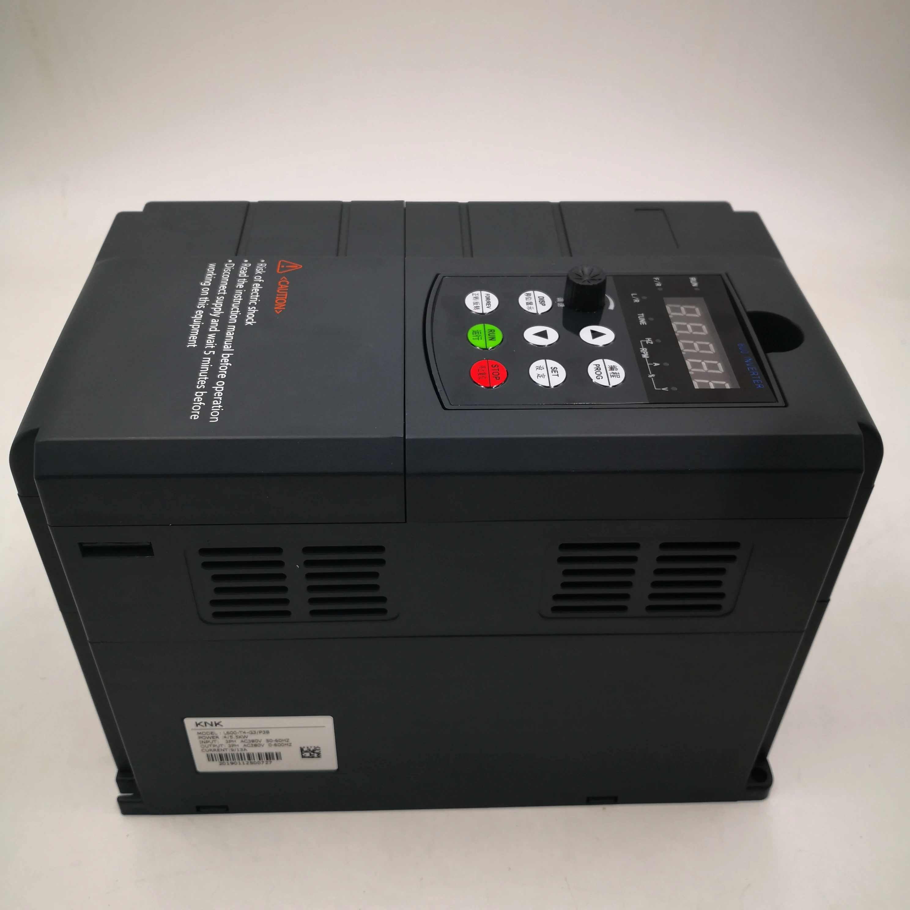 

VFD 380 4KW 380V 1.5kW/2.2KW/4KW/5.5KW/7.5KW Variable Frequency Drive 3 Phase Speed Controller Inverter Motor Angisy L600