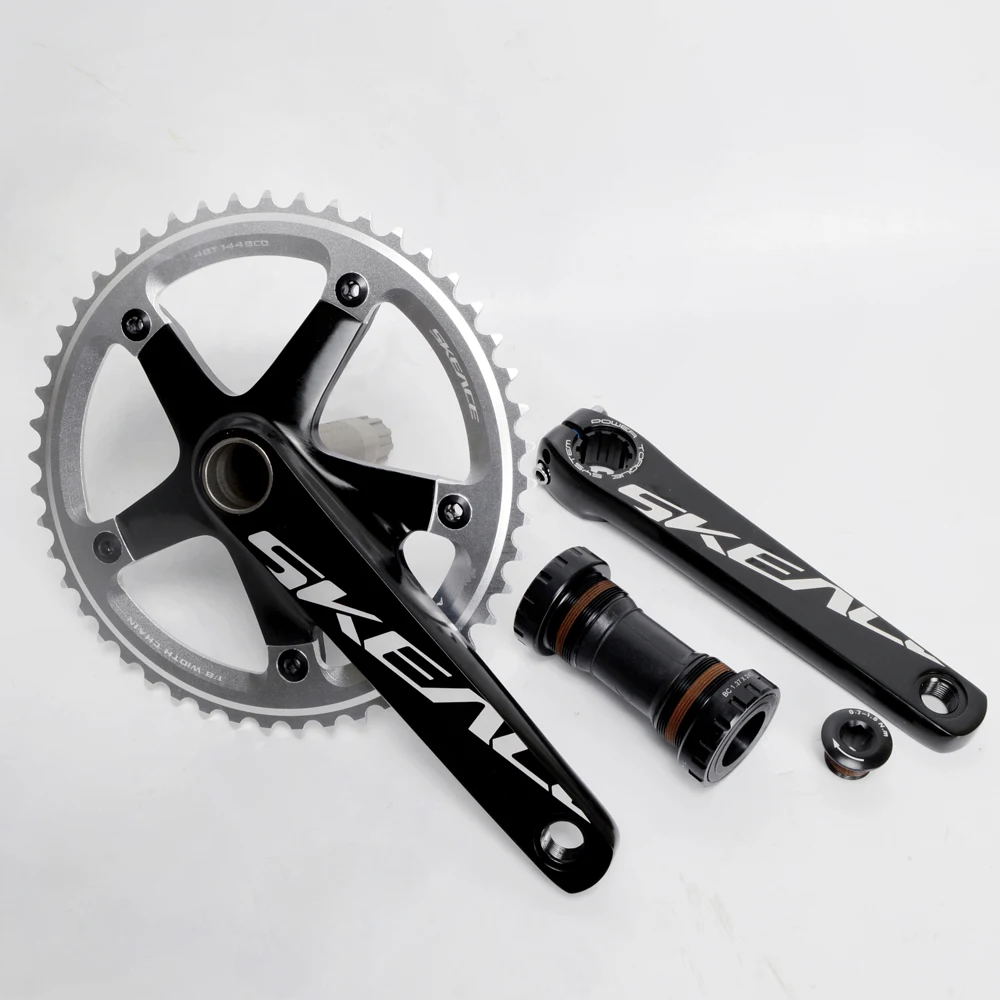SKEACE fixed gear bicycle Crank set 144 BCD 48T Chainwheel