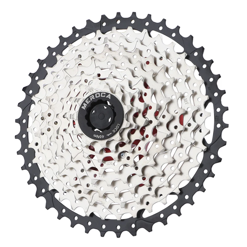 MEROCA MTB Cassette 8/9/10/11/12 Speed HG Standard Bicycle Sprocket For Shimano Mountain Bike Freewheel