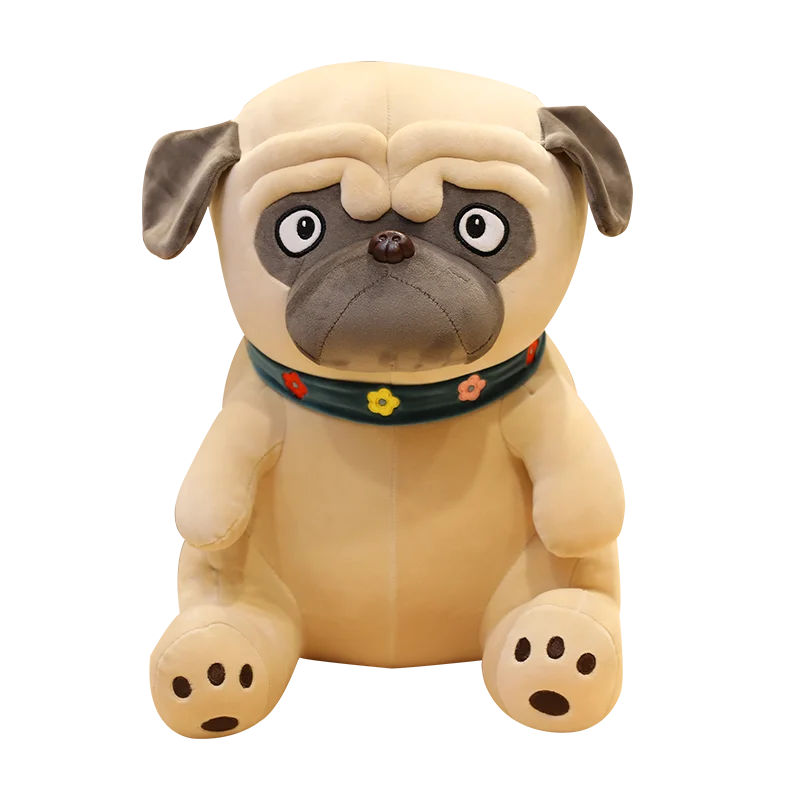 1PC 35-60CM New Shapi Dogs Doll Stuffed Simulation Plush Pug Lovely Puppy Pet Toy Plush Animal Toy Birthday Kids