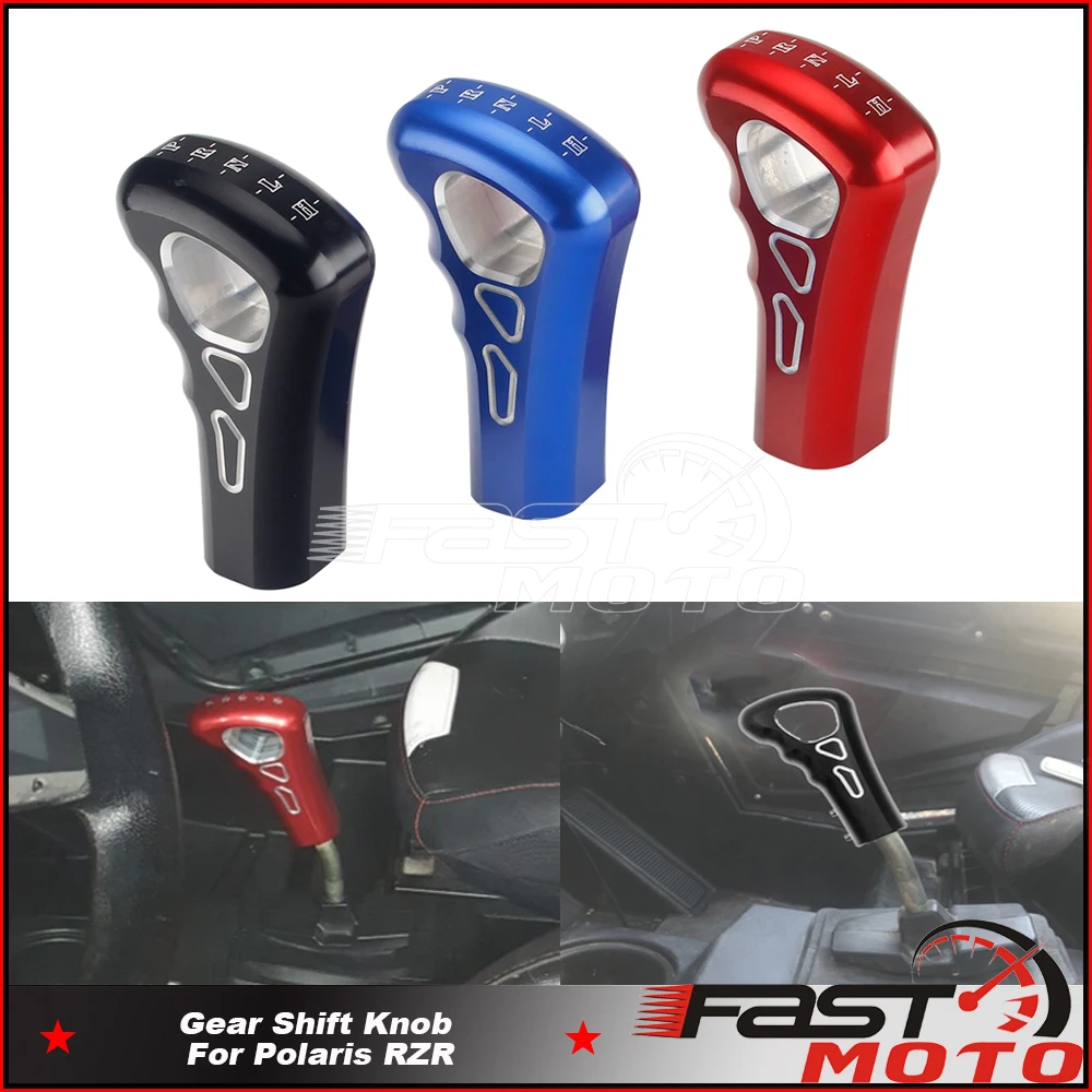 

Shift Gear Knob Grip Shifter Lever Knobs for Polaris RZR XP 170 570 900 EPS RZR S 1000 EP ATV UTV Handle Gaiter Boot Cover Parts