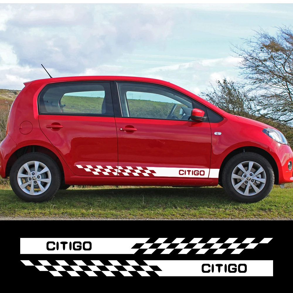 

2 шт., наклейки на юбку в виде боковых полос