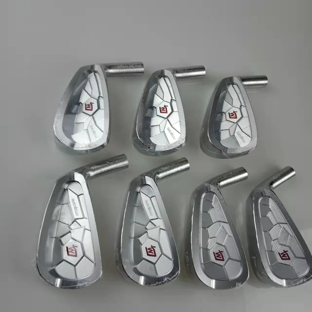 ITOBORI-Golf Iron Head Club, Silver Forged Carbon Steel, CNC Cavity Set, #4-# P, 7Pcs