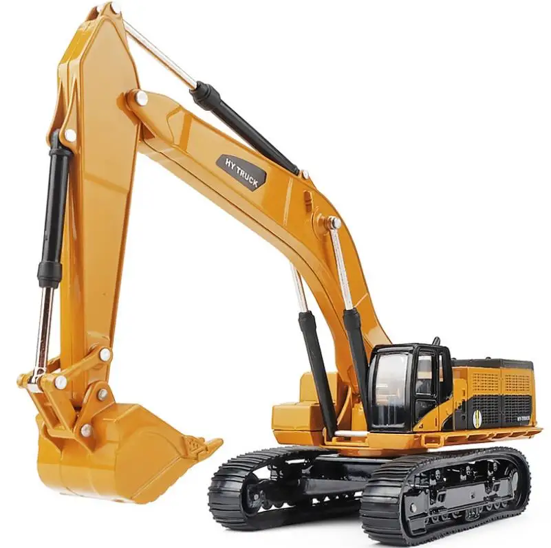 

High simulation alloy toy,1:50 engineering excavator model, crawler excavator,children's gifts,free shipping