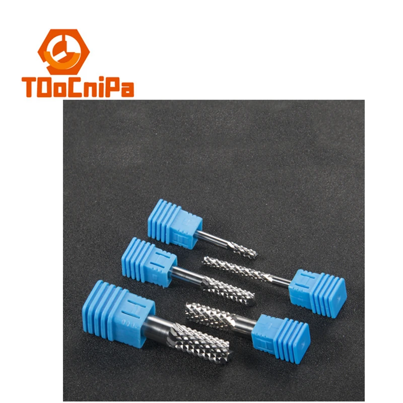 CNC Corn Milling Cutter Tungsten Steel 3.175 Engraving Machine Knife Line Circuit Board Corn Gong Milling Cutter