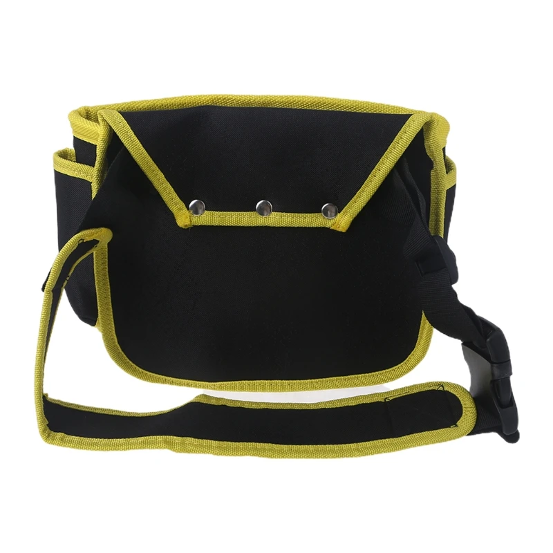 H7JB High Capacity Tool Bag Waist Pockets Carrying Home Tools Storage Bag Electrician Tool Oganizer