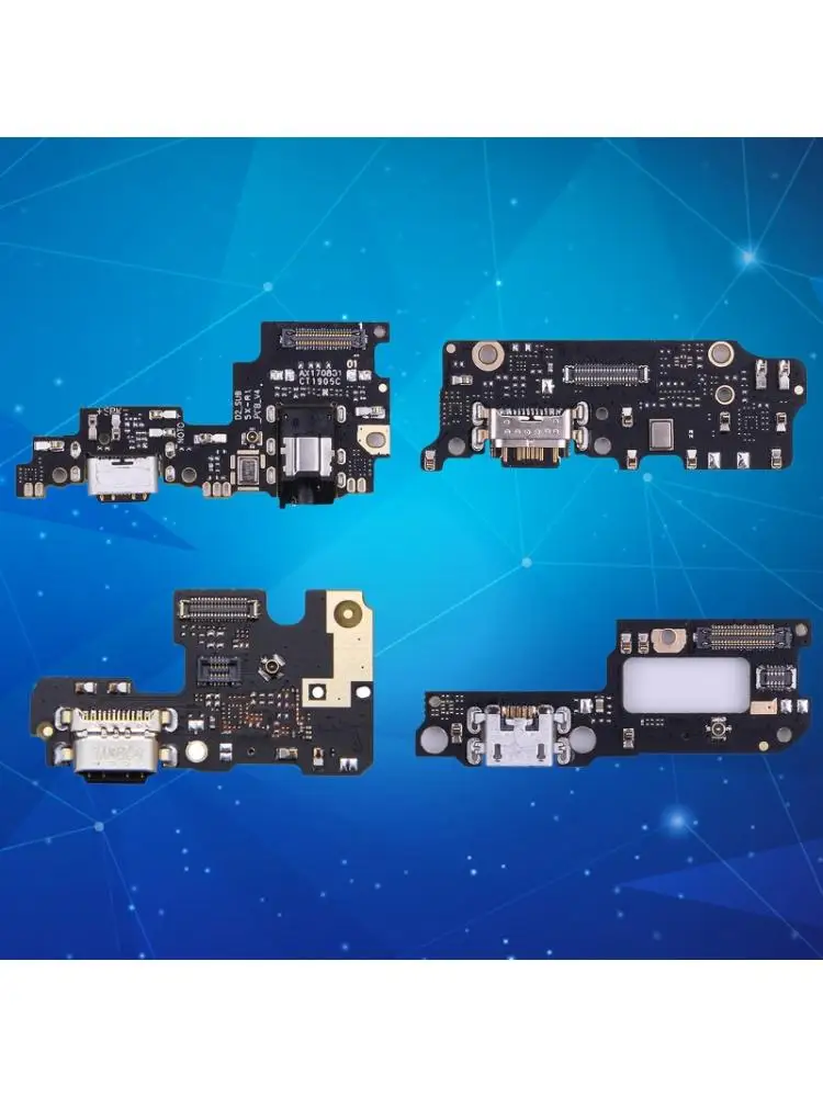 Ładowarka sieciowa stacja dokująca do wtyczka portu ładowania USB giętki kabel do płytki drukowanej dla Mi A2 Lite A1 A3 Q39D