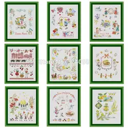 VE Festival Series patterns Counted Cross Stitch 11CT 14CT 18CT DIY Chinese Cross Stitch Kits Embroidery Needlework Sets