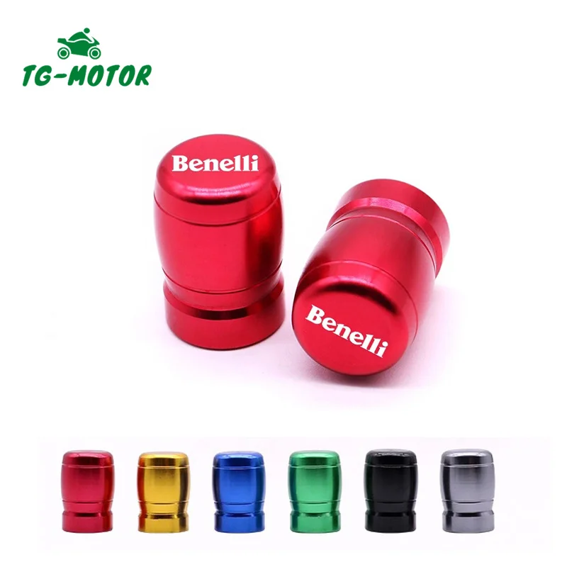 

TG-Motor For BENELLI TRK 502 Jinpeng 502 BN302 TNT 300 600 Leoncino 250 500 Moto Wheel Tire Valve Stem Caps CNC Airtight Covers