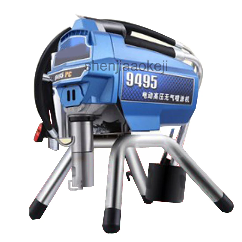Macchina ad alta pressione elettrica della pittura di spruzzo dello spruzzatore automatico della vernice del lattice della pittura murale dello spruzzatore domestico 220V