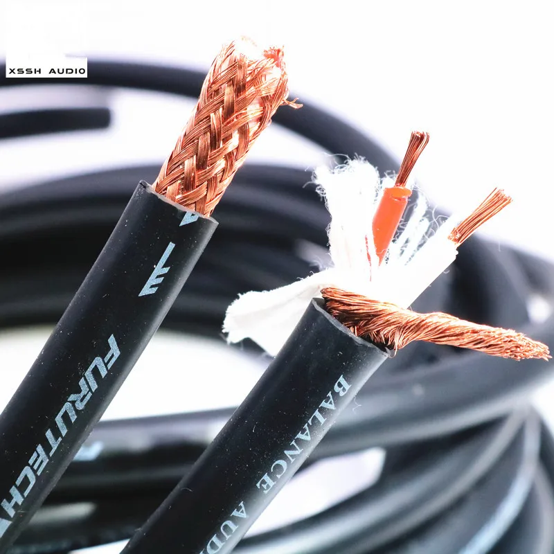 FURUTECH μP2.1 PCOCC balanced cable DVD signal cable fever audio amplifier RCA audio cable