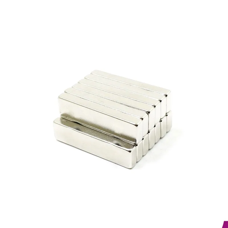 10 20 50 قطعة ورقة 40x10x5mm سوبر قوية النادرة المغناطيس سمك 5 مللي متر كتلة مستطيلة مغنطيس النيوديميوم 40 مللي متر x 10 مللي متر x 5 مللي متر