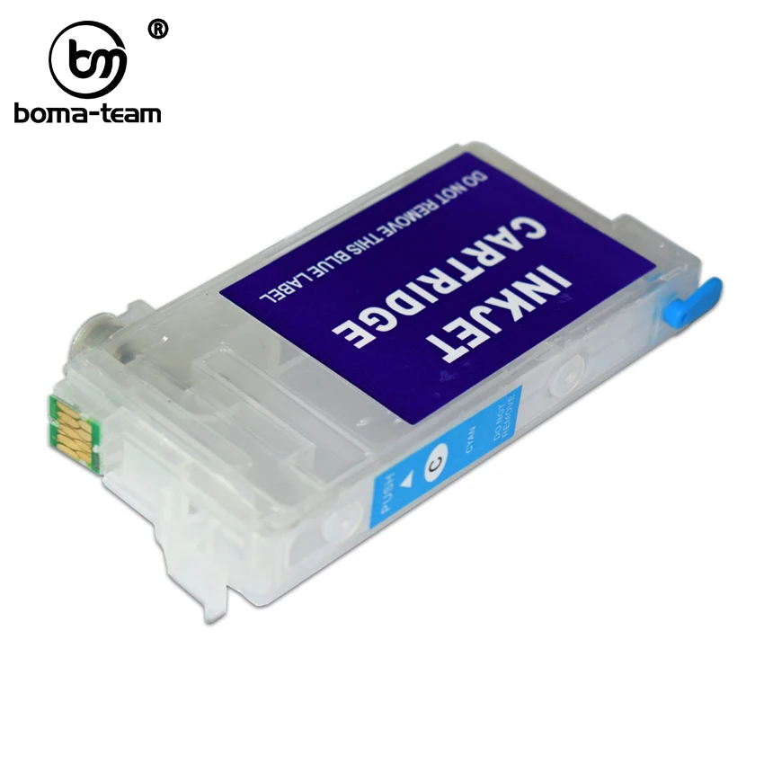 Cartucho de tinta recargable IB07, E-IB07KB, E-IB07CB, E-IB07MB, Color Premium, con Chip para Epson, E-IB07YB, PX-M6010F