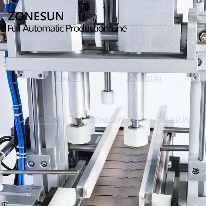 ZONESUN Automatic Liquid Filling Capping Labeling Machine Production Line Liquid Soap Oil Beverage Bottle Water Making Machines