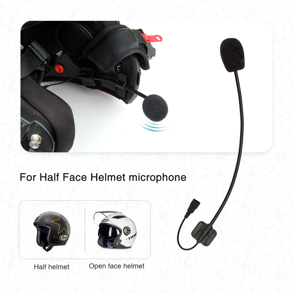 Brand Lexin intercom Headphone Accessories for LX-ET COM Bluetooth Helmet Interphone Intercom Headphone Jack Plug