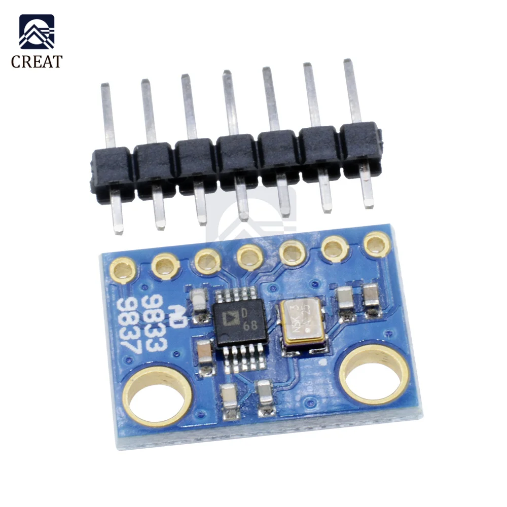 AD9833 Programmable Microprocessors Serial Interface Module Sine Square Wave DDS Signal Generator Module