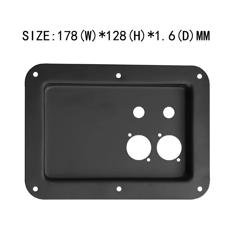 KROYWACH Steel PRO Audio Speaker Back Plate , Steel Back Plate for Line Array speaker ,178X128MM, No.ZH