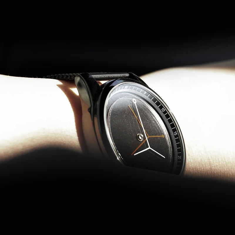 Enmex creative design men women wristwatch branch concept brief stainless steel simple face nature fashion quartz men wristwatch