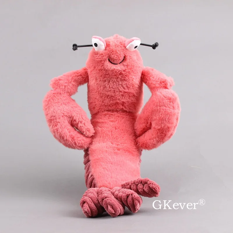 12'' 30 cm Lobster Plush Toys Cartoon Animal Shrimp Stuffed Animals Dolls Pillow Cushion Women Kids Birthday Gift Home Decor