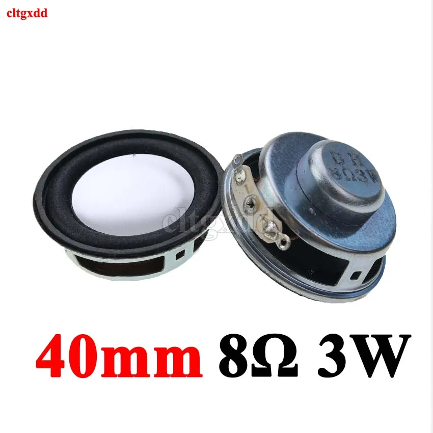 1piece Speaker Horn 3W 4R 5W 8R Diameter 4CM 5CM 36mm 40mm 45mm Amplifier Rubber Gasket Loudspeaker Trumpet 4 ohms 8 ohms