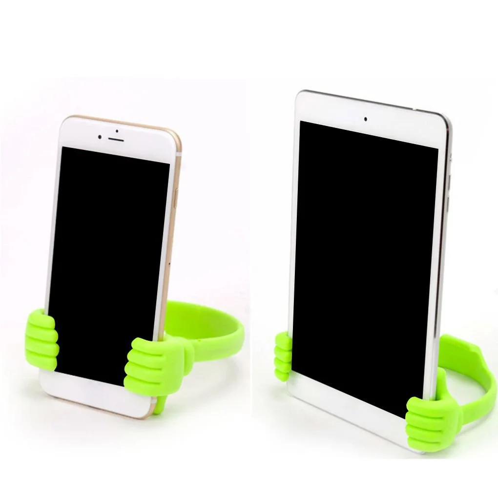 Phone Stand Adjustable Silicone Universal Desk Holder Cell Phone Tablets Lazy Bracket For iPhone 13 Samsung Huawei iPad Mini